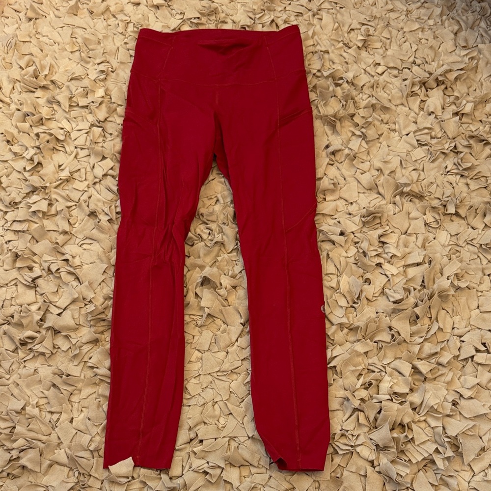 Lululemon Fast & Free Leggings 25" - size 4